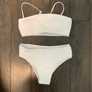 Girls bikini from shein in a size 140 in white